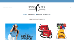 Desktop Screenshot of koolpak.com